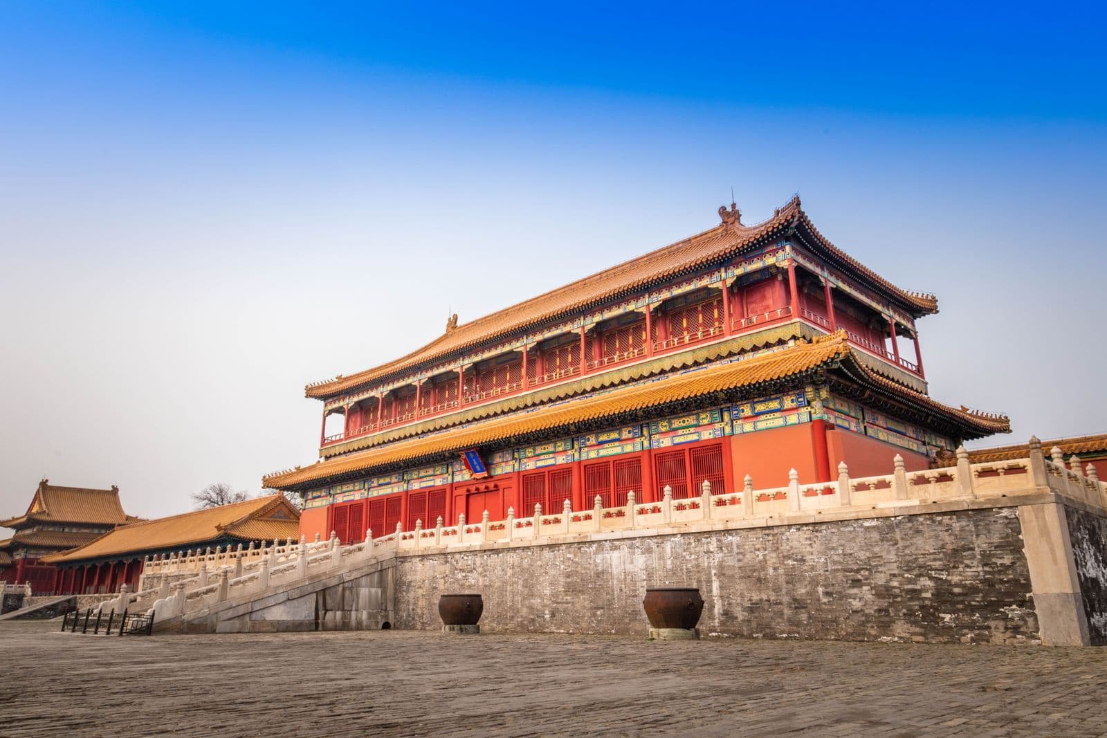故宫的红墙与古建筑